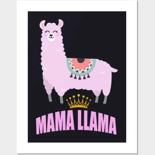 Best Mama Llama funny Mothers Gift Posters and Art